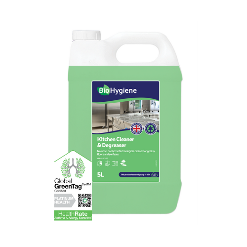 BioHygiene Kitchen Cleaner & Degreaser 5L Concentrate - Professional Grade