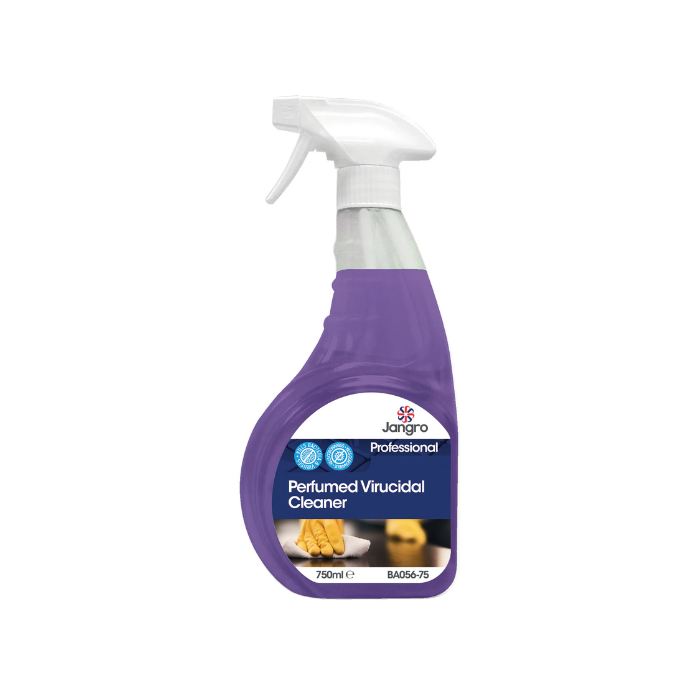Jangro Perfumed Virucidal Cleaner 750ml - BA056-75 | Disinfectant Spray (6 Pack)