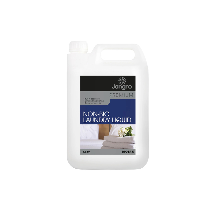 Jangro Premium Non-Bio Laundry Liquid 5L – BP215-5 | Gentle & Effective Cleaning