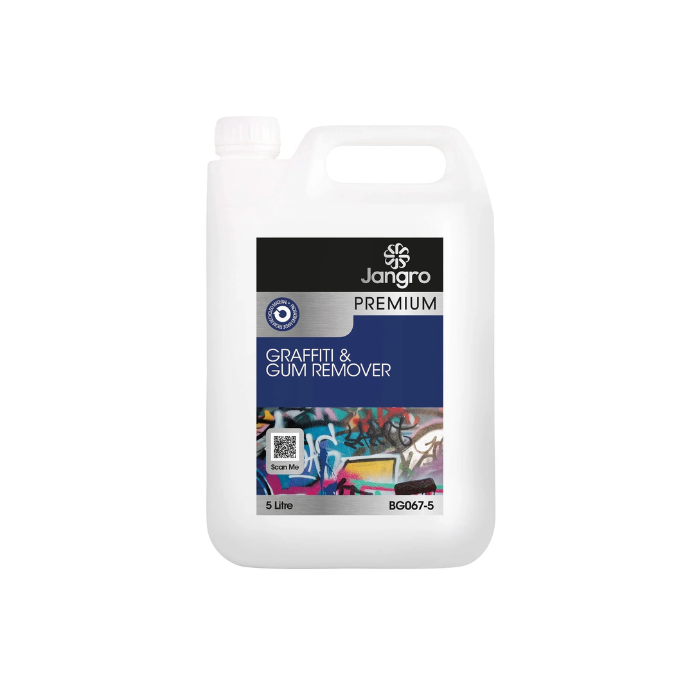 Jangro Premium Graffiti & Gum Remover 5L - BG067-5 | Heavy-Duty Surface Cleaner