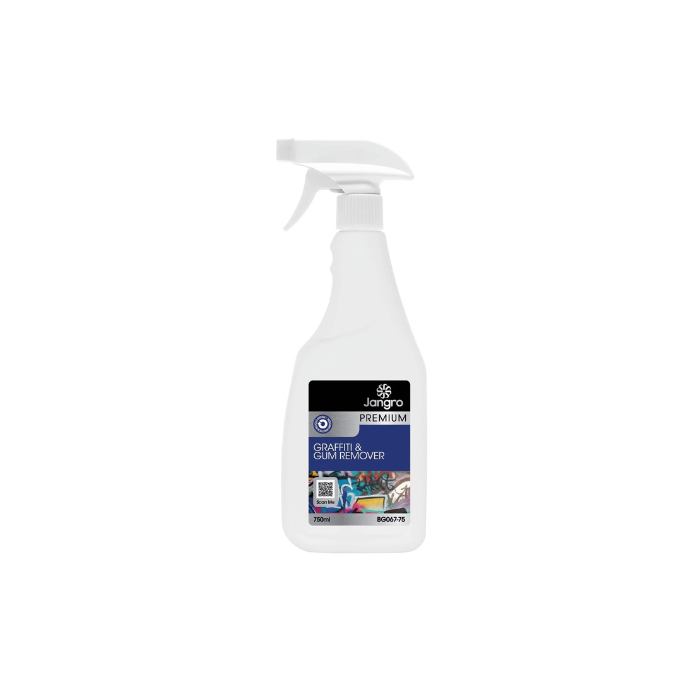 Jangro Premium Graffiti & Gum Remover 750ml - BG067-75 | Tough Stain Remover