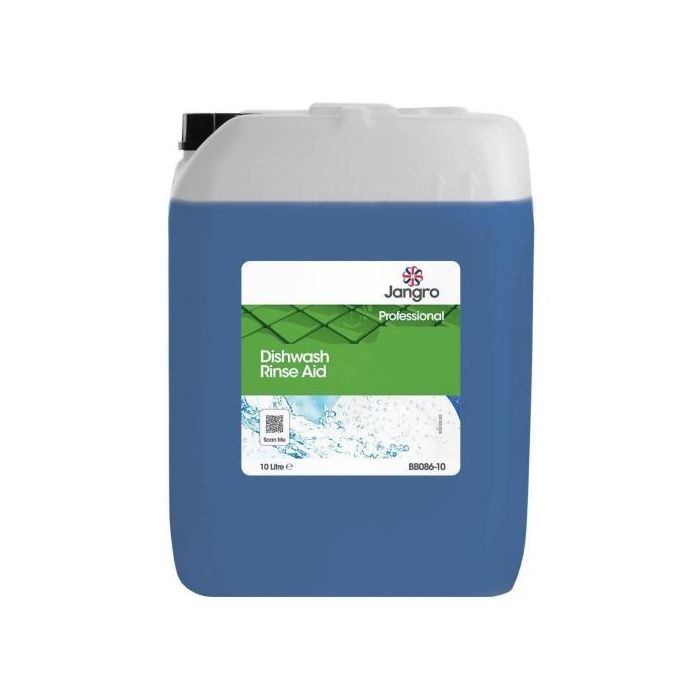 Jangro Dishwash Rinse Aid 10L | BB086-10 | Streak-Free Finish