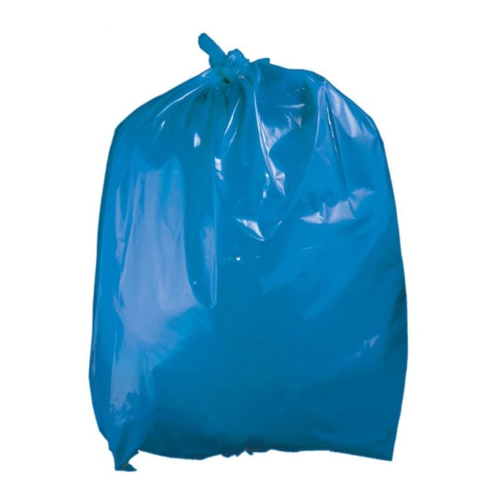 Blue Refuse Sacks 18x29x38 | Pack of 200 | 15kg Capacity | CM160-B