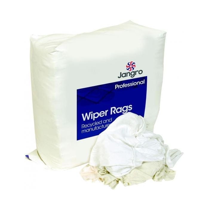 Wipers/Rags Pink Label 9KG CK011 (White Towelling)