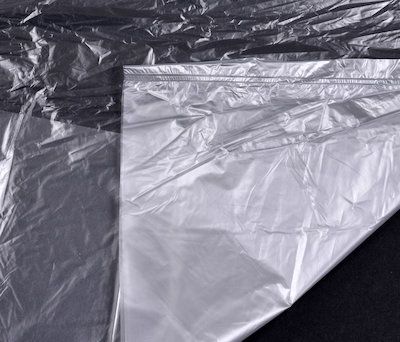 Jangro Contract Clear Refuse Sacks CM802 - 18x29x33 | Heavy-Duty Bin Bags Pack of 200