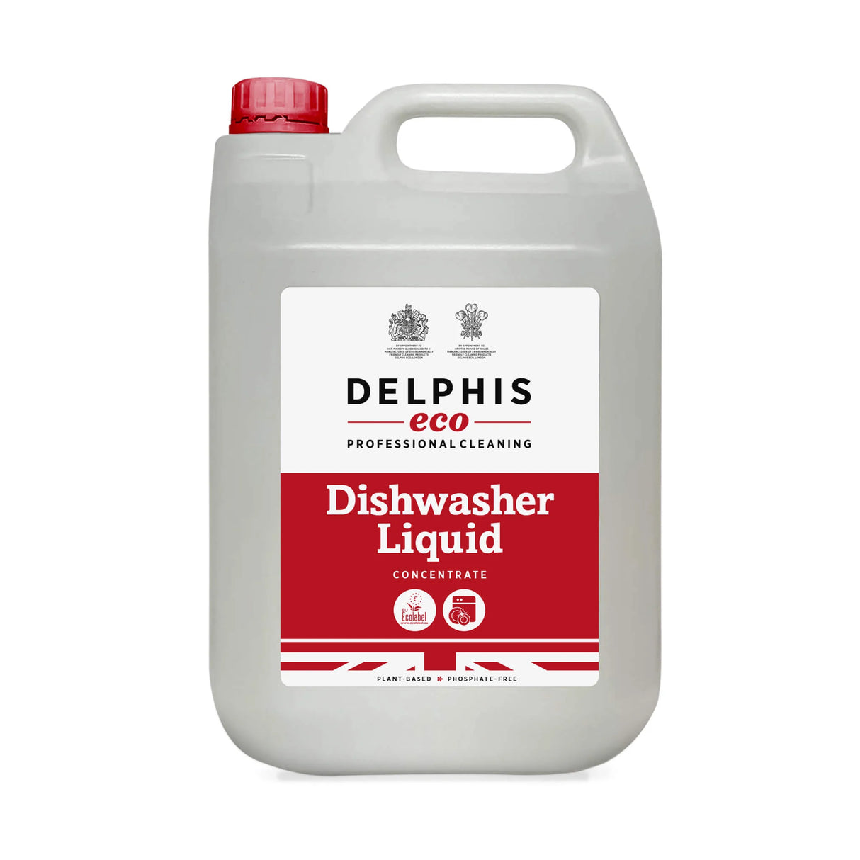 Delphis Eco Dishwasher Liquid 5L | Commercial-Grade, Eco-Friendly Detergent