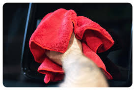 Microfibre Cloth – HD General Purpose Red 40x40cm | Reusable Cleaning Cloth