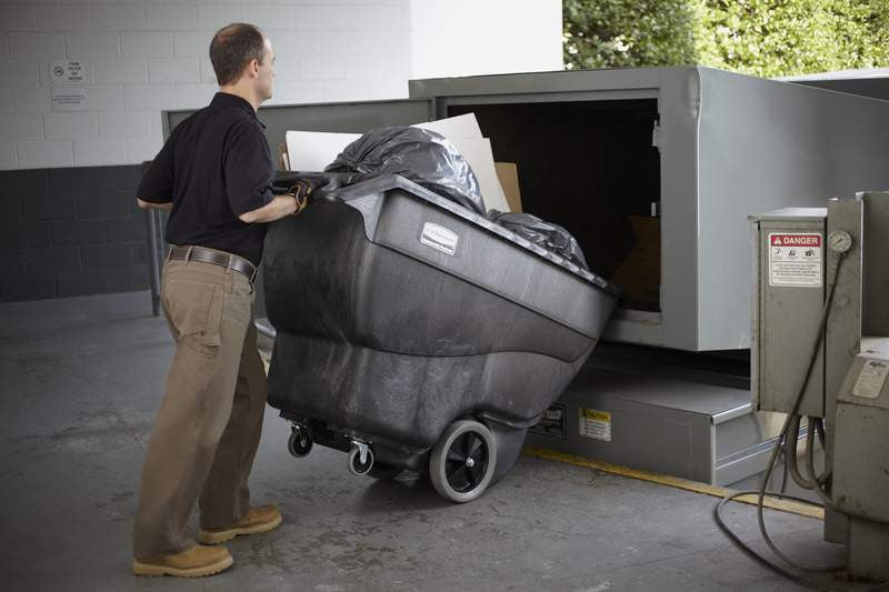 Rubbermaid Tilt Truck 600L Heavy Duty - FG101100BLA | High‑Capacity Industrial Tilt Truck