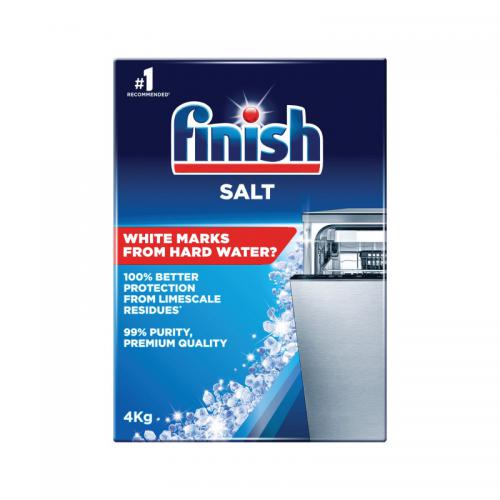 Finish Dishwasher Salt 4kg - RK01138 | Prevent Limescale & Improve Cleaning