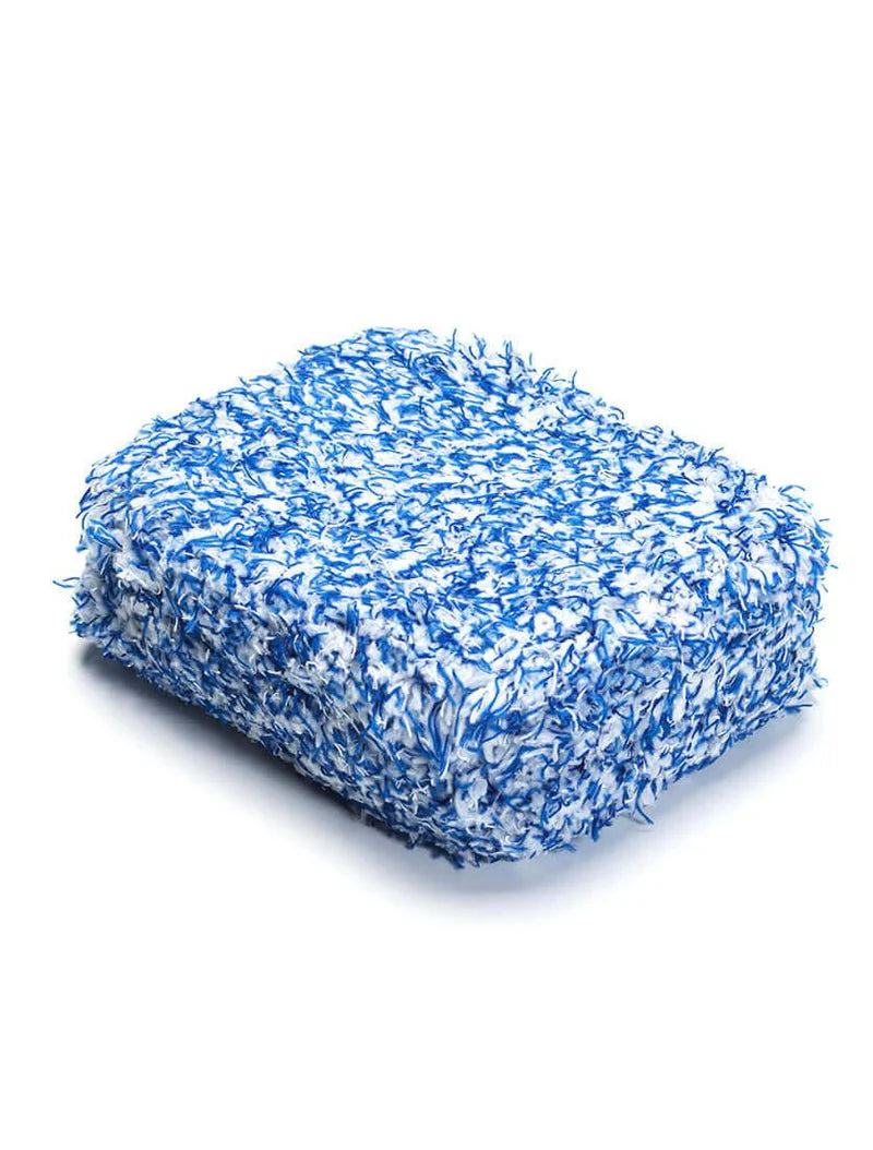 Microfibre Sponge Pad White/Blue - 2520060 | Soft & Durable Cleaning Accessory