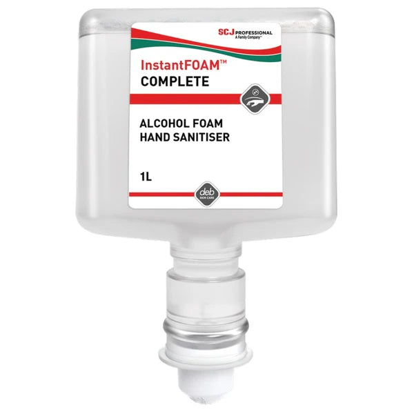 Deb Instant FOAM Hand Sanitiser 6 x 1L BN231-1 DIS1000ml
