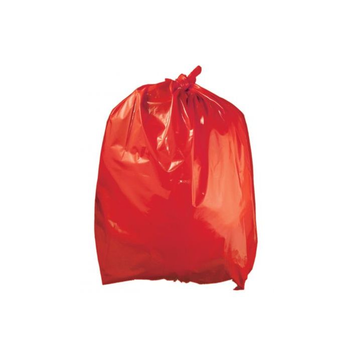 Red Refuse Sacks 18x29x38 | Pack of 200 | 15kg Capacity | CM160-R