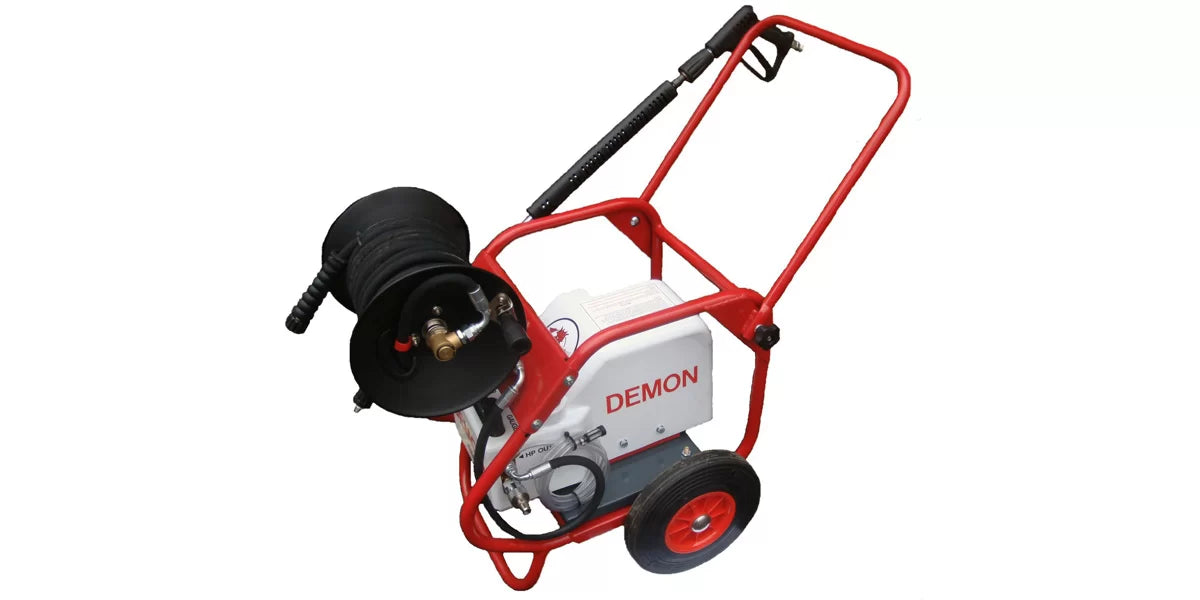 Demon Storm 1 Hose Reel Electric Pressure Washer