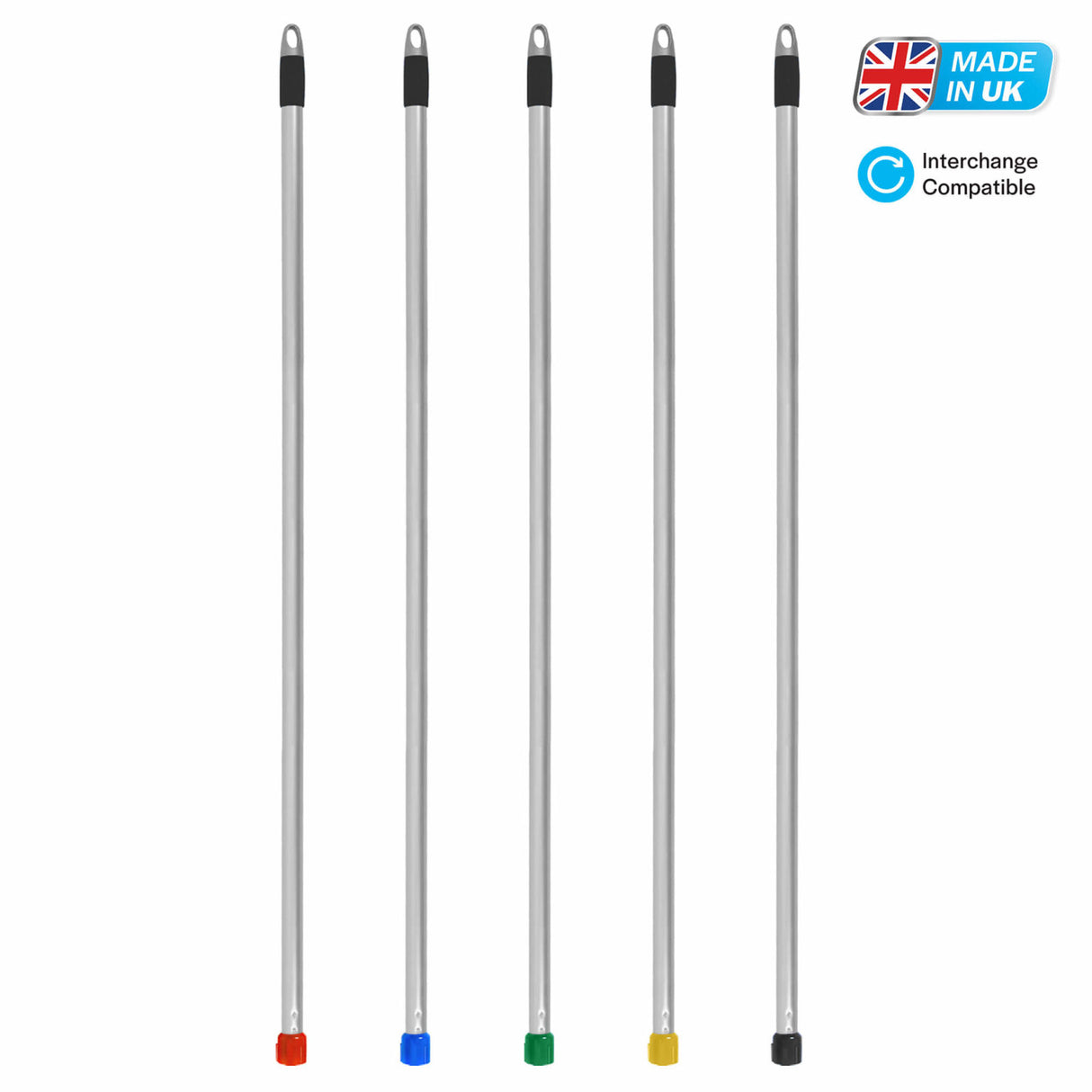 Interchange Mop Handle Red - 992179 | Durable Standard Mop Handle