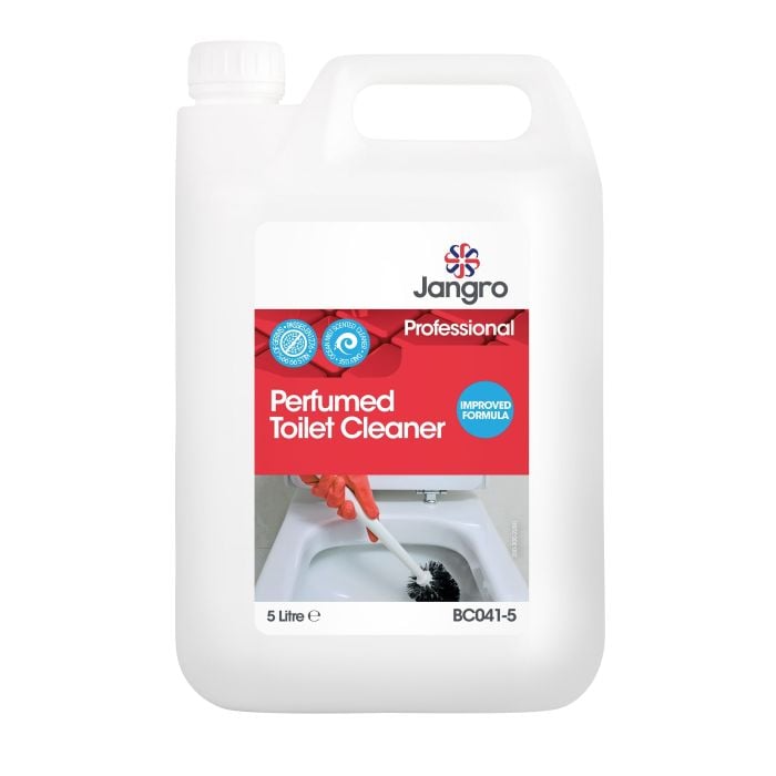 Jangro Perfumed Toilet Cleaner 5L – professional cleaner and deodoriser for toilets.