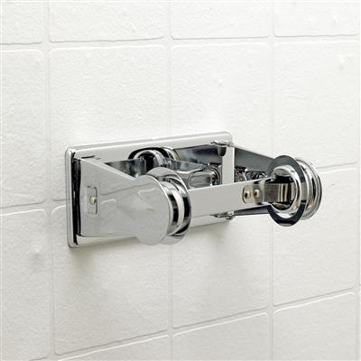 Single Toilet Roll Holder Chrome Dispenser - 100058 | Stylish Wall‑Mounted Toilet Tissue Holder