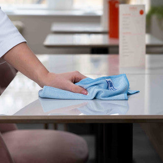 Microtex Microfibre Cloths Blue x10 CG103 101150 | Cleaning