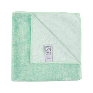 Microtex Microfibre Cloths x10 Green – 101150 - CG103‑G | High‑Performance Cleaning Cloths
