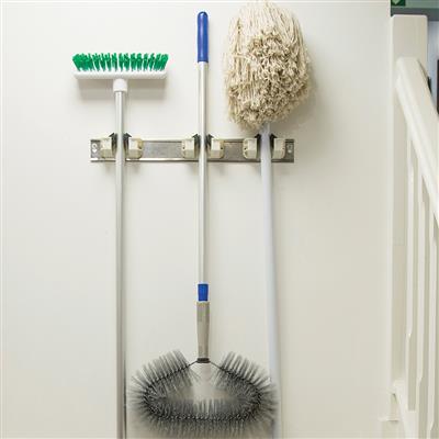 Wall Holder Blue HP204‑B 101770 | Holds 3 Cleaning Tools