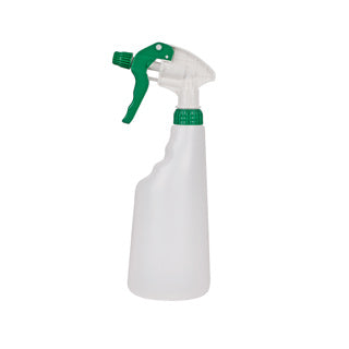 600ml Trigger Spray Bottle with Deep Cap Green - 101960 | Complete Bottle & Trigger Set