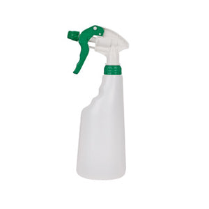 600ml Trigger Spray Bottle with Deep Cap Green - 101960 | Complete Bottle & Trigger Set