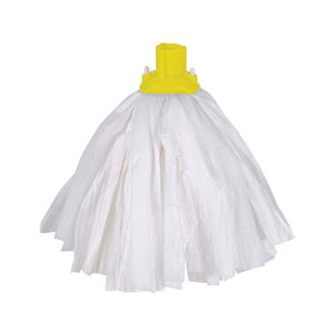 Exel Big White Mop Yellow - HA024-Y | Lightweight & Absorbent Cleaning Head
