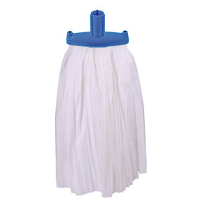 Prairie Big White Mop Blue - HA080-B - 102246 | Heavy-Duty Floor Cleaning