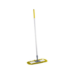 24" Dust Sweeper Complete Yellow - 60cm 102317 - HE131‑Y | Dust‑Control Floor Sweeper