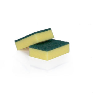Sponge Scourer 14×4×9cm - 102418 | Heavy‑Duty Cleaning Sponge with Scouring Surface