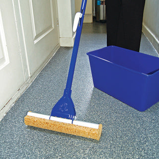 Combo Sponge Mop Complete - HB110  102920 | Heavy‑Duty Sponge Mop with Frame