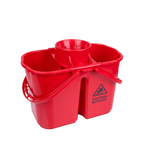 Duo Hygiene Bucket 14L Red HB060 102950 | Durable Cleaning Solution