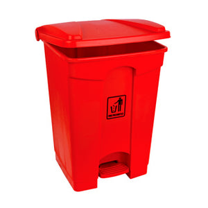 Red Pedal Bin 45L - 103433 | Hygienic Hands‑Free Waste Bin