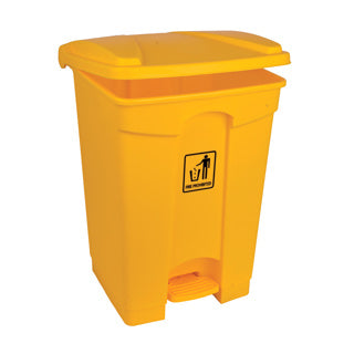 Yellow Pedal Bin 45L - CB191‑Y 103433 | Hygienic Hands‑Free Waste Bin