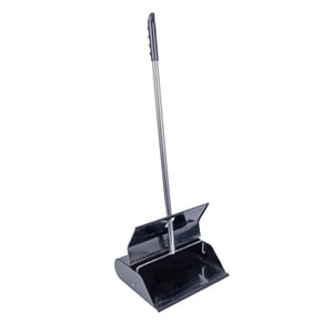 Lobby Dustpan Black Enamel – 104413 - 808BK | Durable Long‑Handled Dustpan for Commercial Cleaning