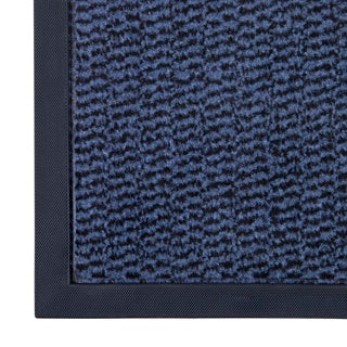 Frontline Mat 60×90cm Blue/Black - 105111 | Heavy‑Duty Entrance & Floor Protection Mat
