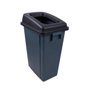 Eco Recycling Buddy Bin 60L & Lid Black - 105211 | Durable Recycling & Waste Bin