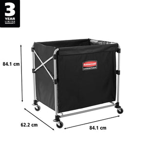 Rubbermaid X‑Cart Frame 300L -  1871644 CF013‑30 | Collapsible Laundry & Waste Transport Frame
