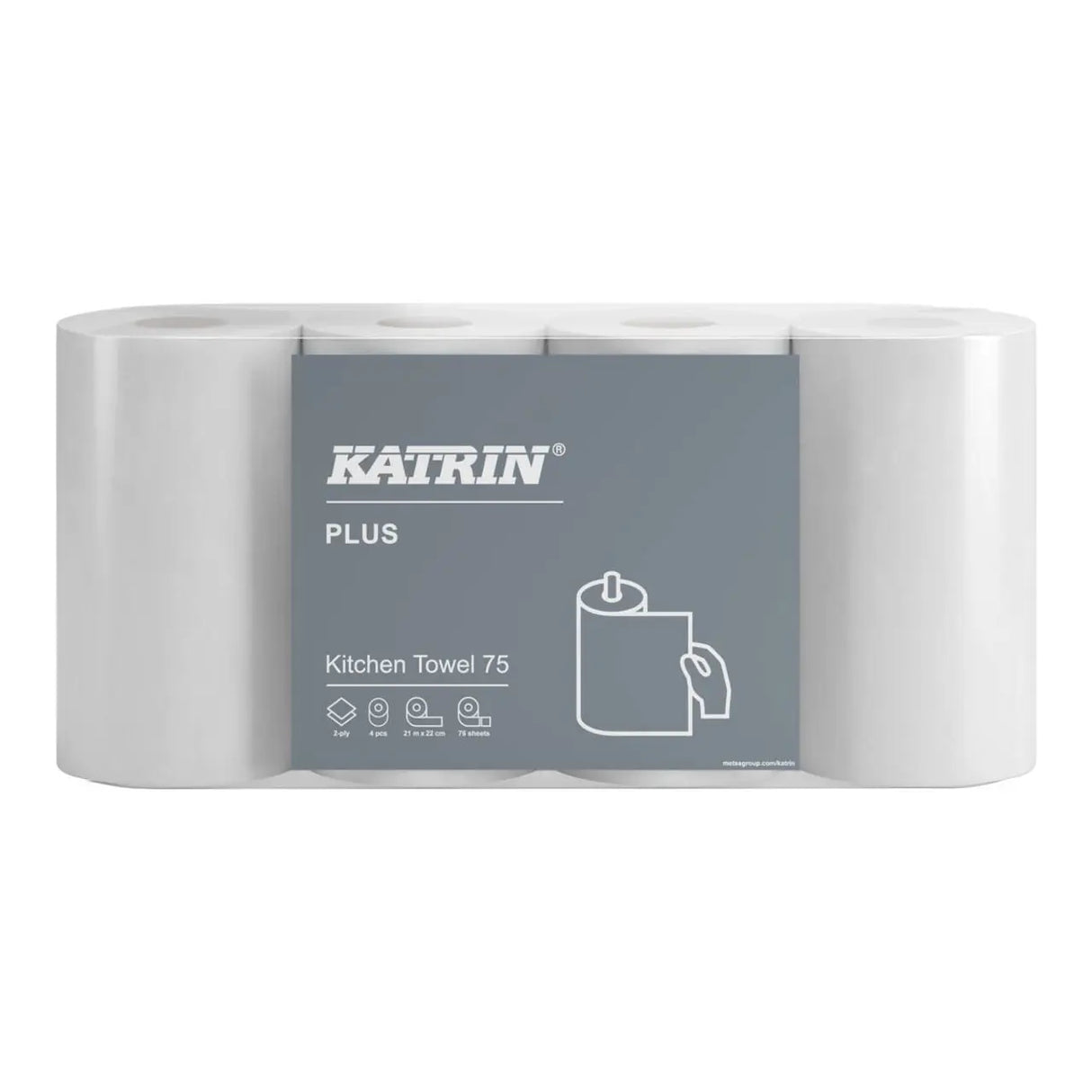 Katrin Plus Kitchen Rolls 225960 | 2-Ply | 32 Rolls | FSC-Certified