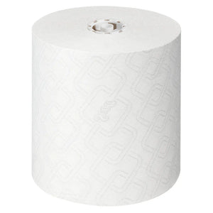 Scott Essential Hand Towel Roll 350m x6 White – high capacity hand towel roll.