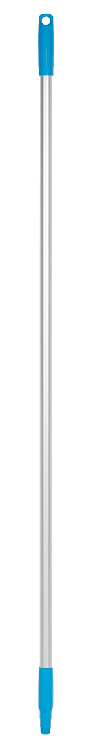 Vikan Aluminium Handle Blue 1460mm - hygiene handle with a Ø25mm threaded end.
