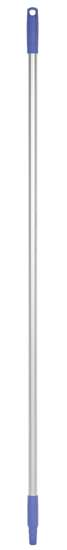 Vikan Aluminium Handle 1460mm - purple hygiene handle with Ø25mm threaded end.