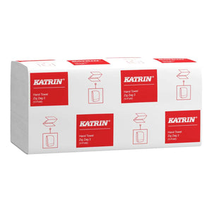 Katrin ZZ Fold Hand Towels | 2-Ply | 35564 | 20 Packs x 150 Sheets