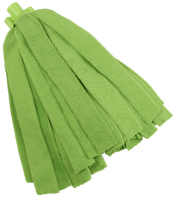 Vikan Microfibre Socket Mop in green, designed for professional cleaning.