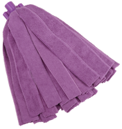 Vikan Microfibre Socket Mop in purple, designed for professional cleaning.
