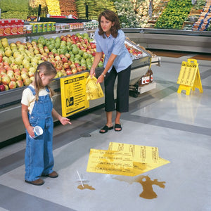 Over The Spill Refills 25 Pack - FG425200YEL | Rubbermaid Safety Spill Pads