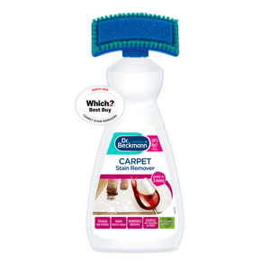Dr. Beckmann Carpet Stain Remover 650ml with Brush | Oxi‑Powered Deep Carpet Cleaning