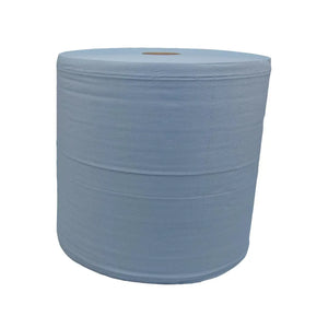 Katrin Industrial Wipes Roll XXL | 3-Ply Laminated | 1000 Sheets | Blue | 464262
