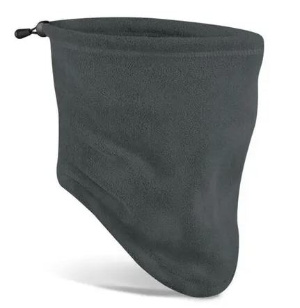 Recycled Fleece Snood in Steel Grey, designed for warmth and comfort.