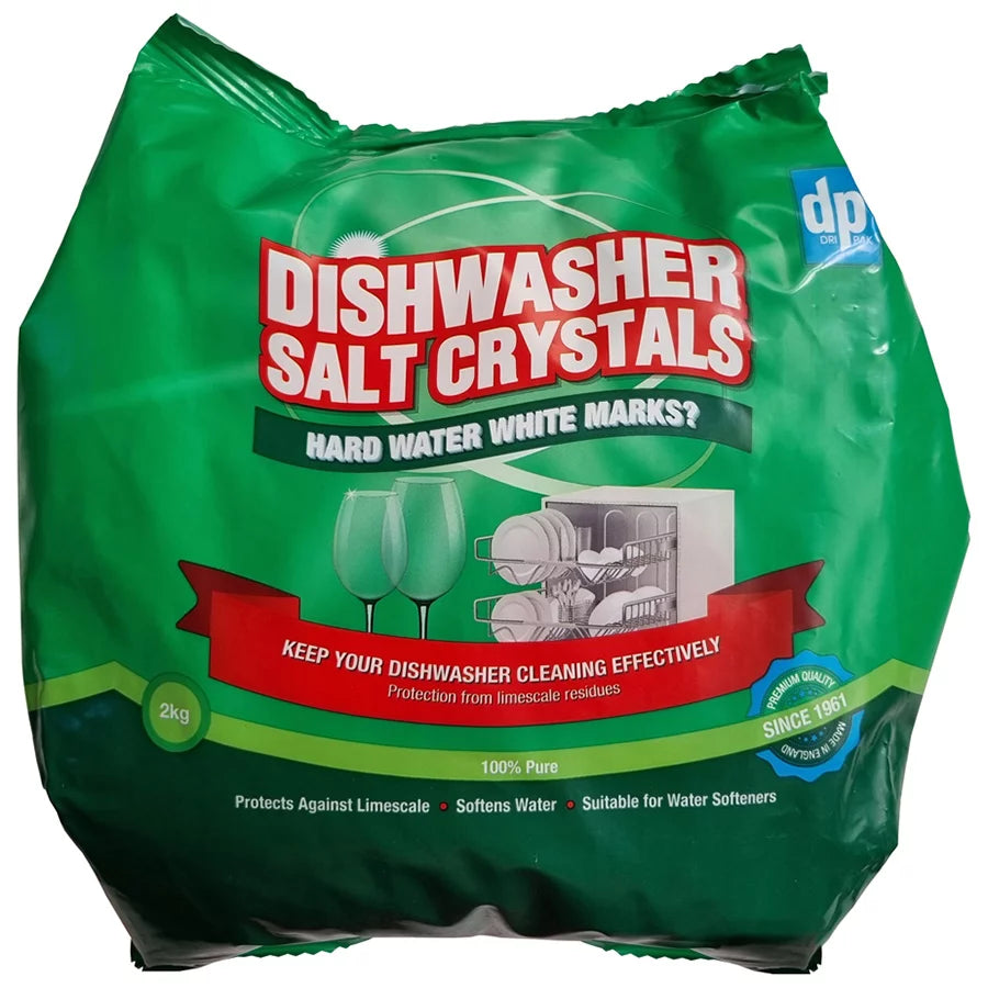Dri Pak Dishwasher Salt 2kg - Natural Limescale Protection
