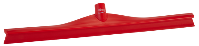 Vikan Ultra Hygiene Squeegee 600mm Red - food safe floor cleaning tool.